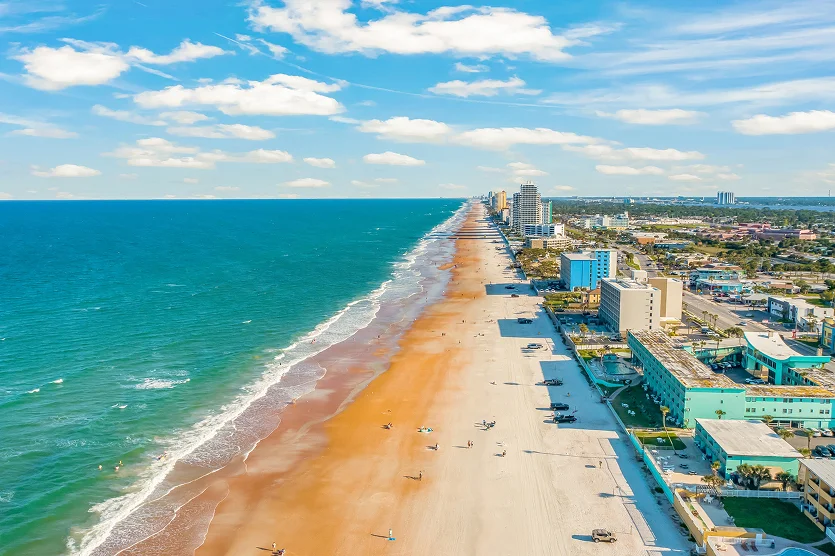 BEAUTIFUL BEACHES photos taken with drone , beautiful blue water, Daytona Beach Florida