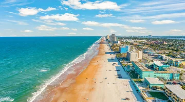 BEAUTIFUL BEACHES photos taken with drone , beautiful blue water, Daytona Beach Florida