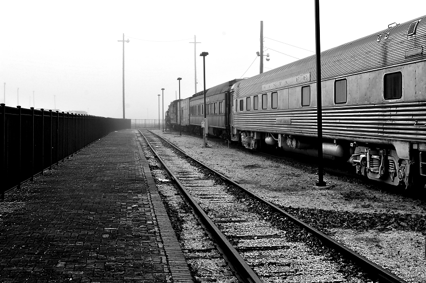 Train station at Temple, Texas