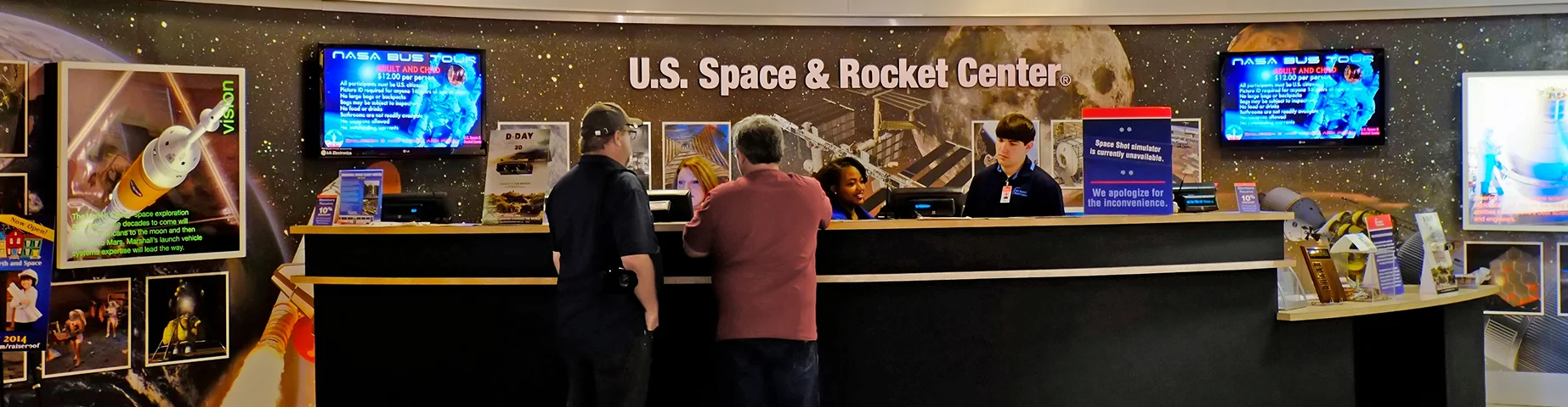 Visitor Center US Space and Rocket Center Huntsville - best homeowners insurance in Texas.