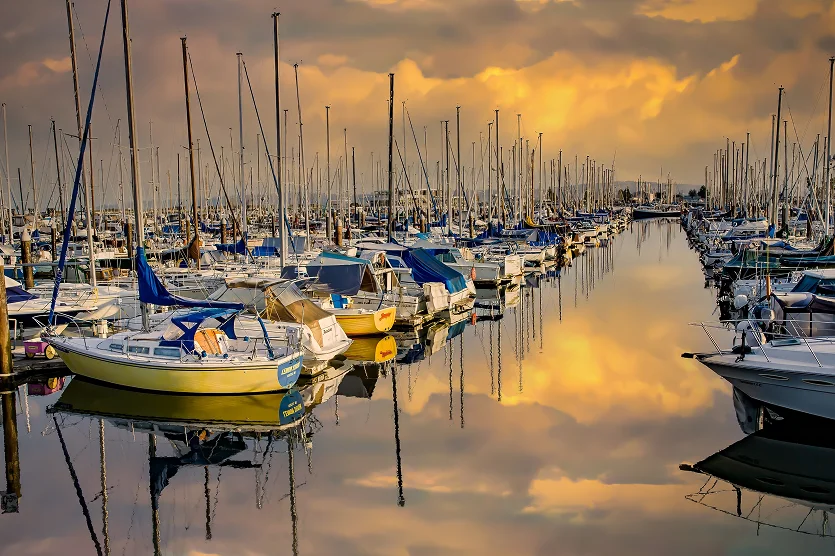 Boat moorage facility in Everett - best car insurance in Washington.