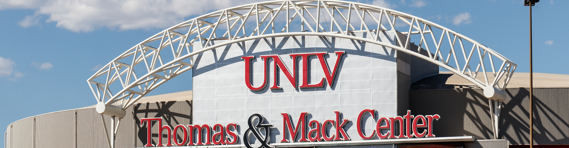 Thomas and Mack Center at the University of Nevada at Las Vegas.