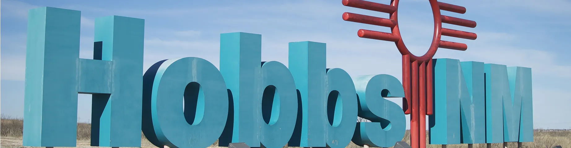 Hobbs, New Mexico sign